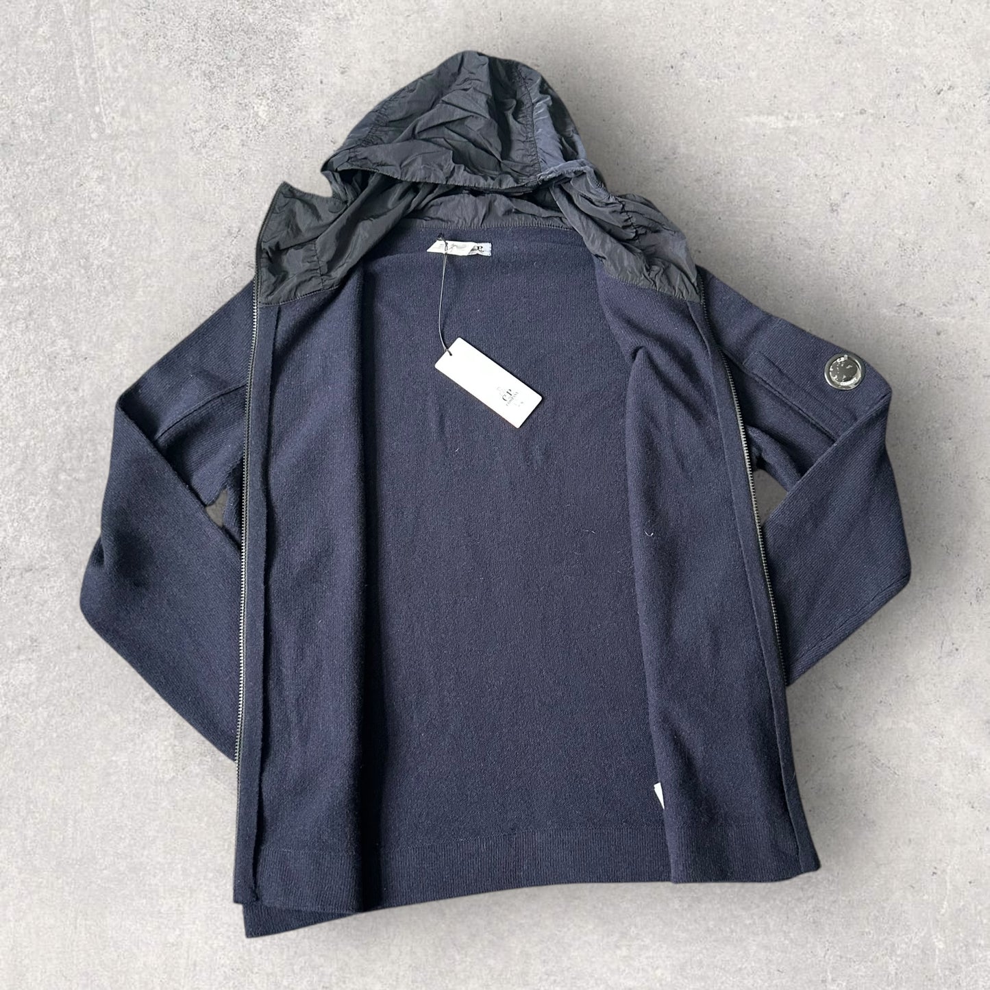 CP Company Nylon Hood Knit (XXL 25”)