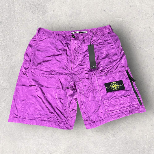 Stone Island Nylon Raso Shorts (33)