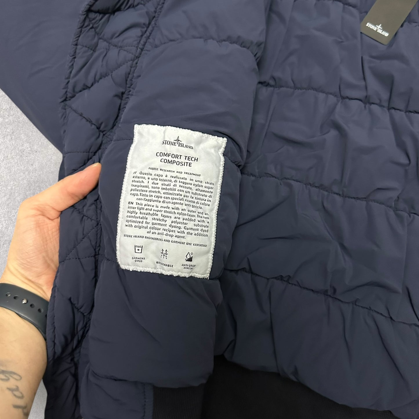 Stone Island Comfort Tech Jacket (XXL 25.5”)