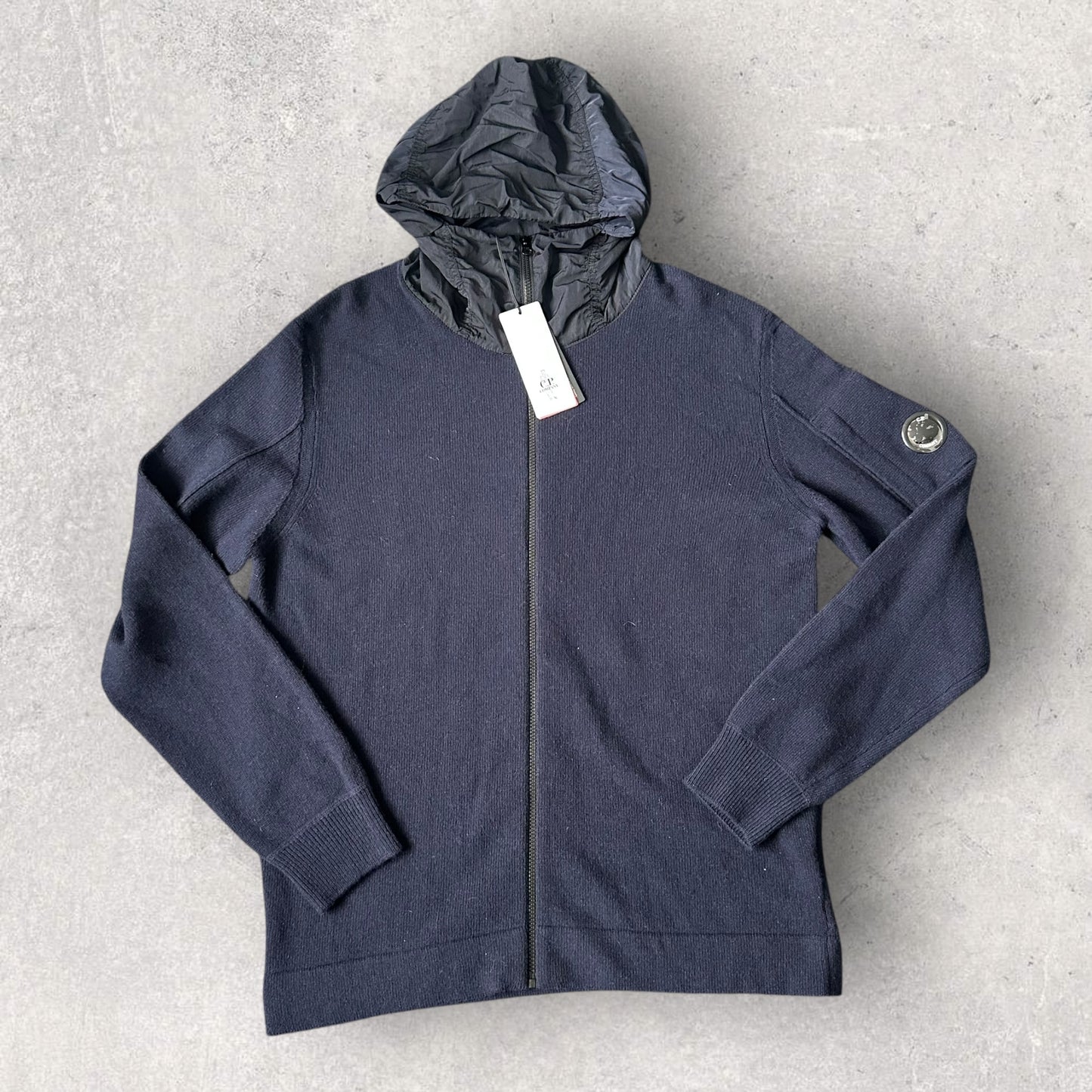 CP Company Nylon Hood Knit (XXL 25”)