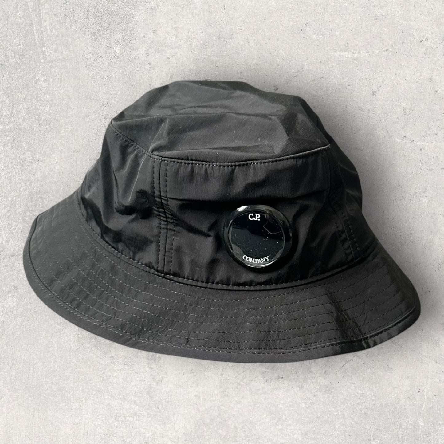 Black CP Company Bucket Hat