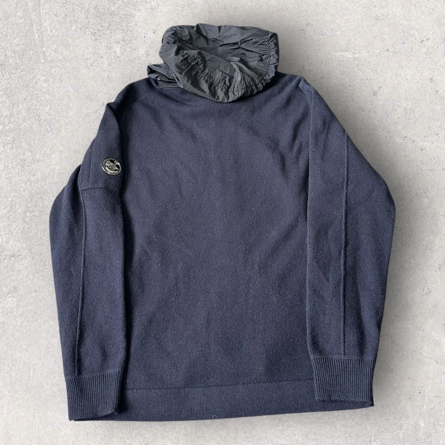 CP Company Nylon Hood Knit (XXL 25”)